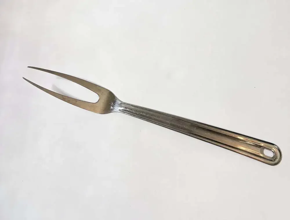 Oneida Stainless Steel 9.25 inch 2-Tine Serving Fork